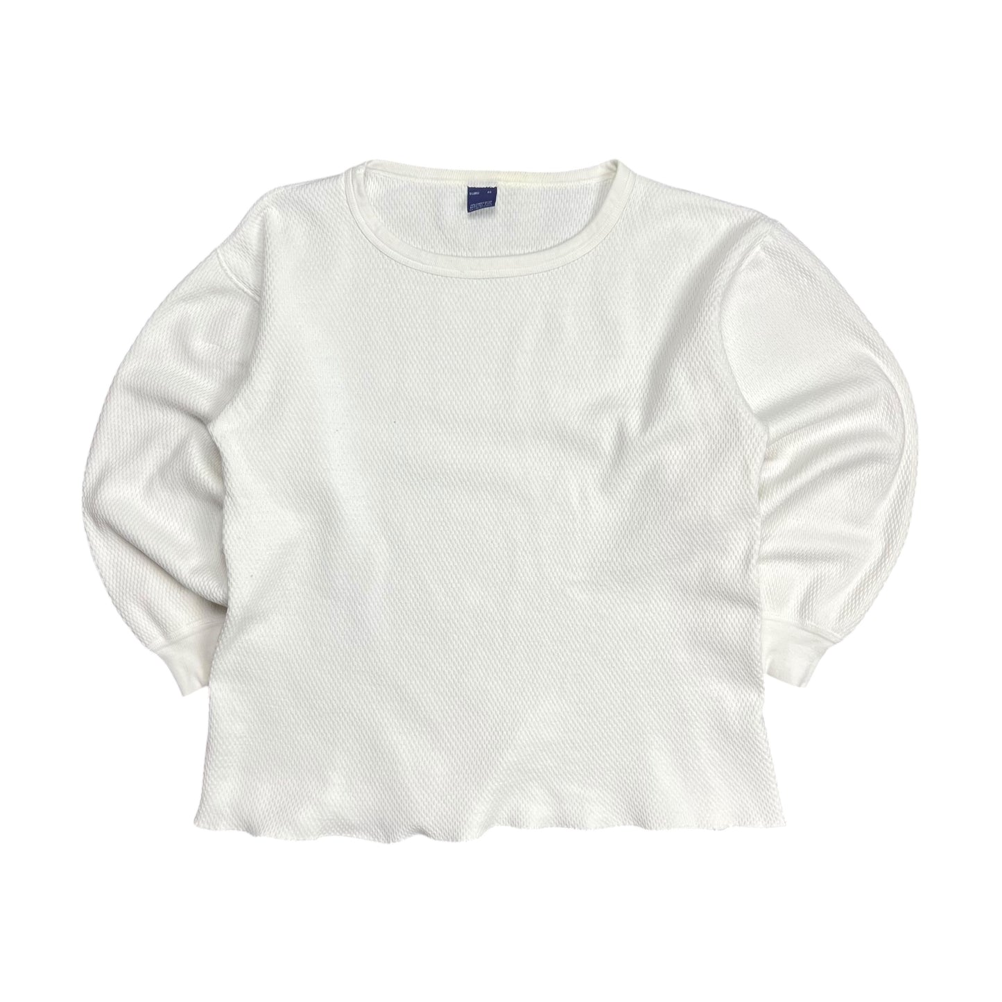 Rascal Type Waffle-Knit Thermal Long-sleeve Shirt - L
