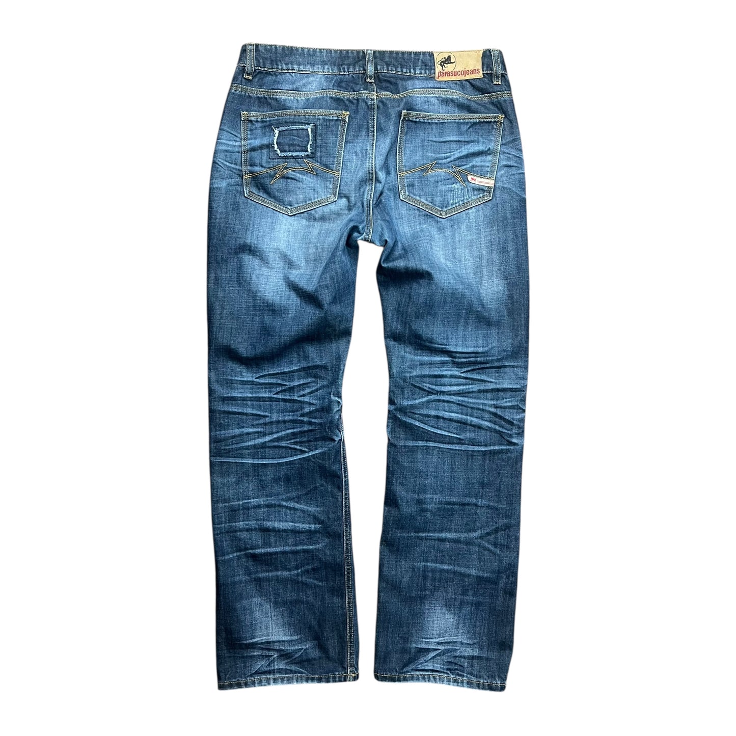 Parasuco Faded Straight Leg Jeans - 34”