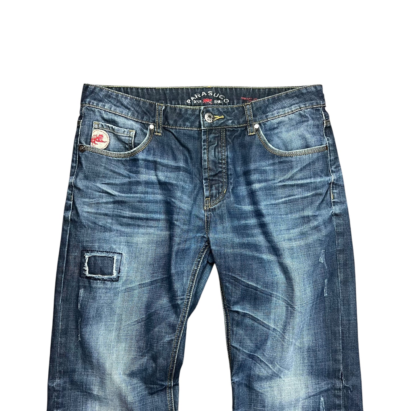 Parasuco Faded Straight Leg Jeans - 34”