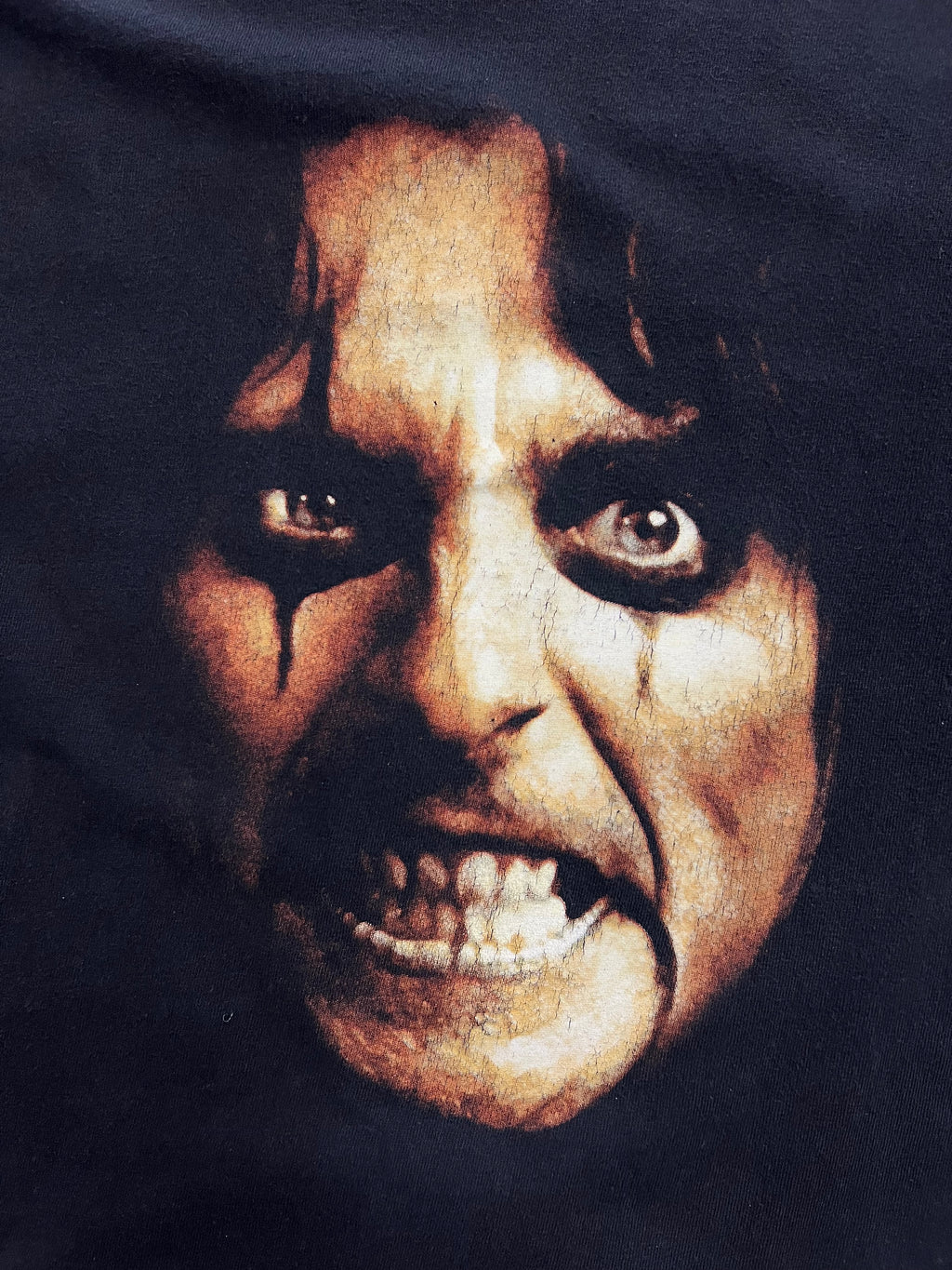 2003 The Eyes Of Alice Cooper Spider Web Band T-Shirt - M
