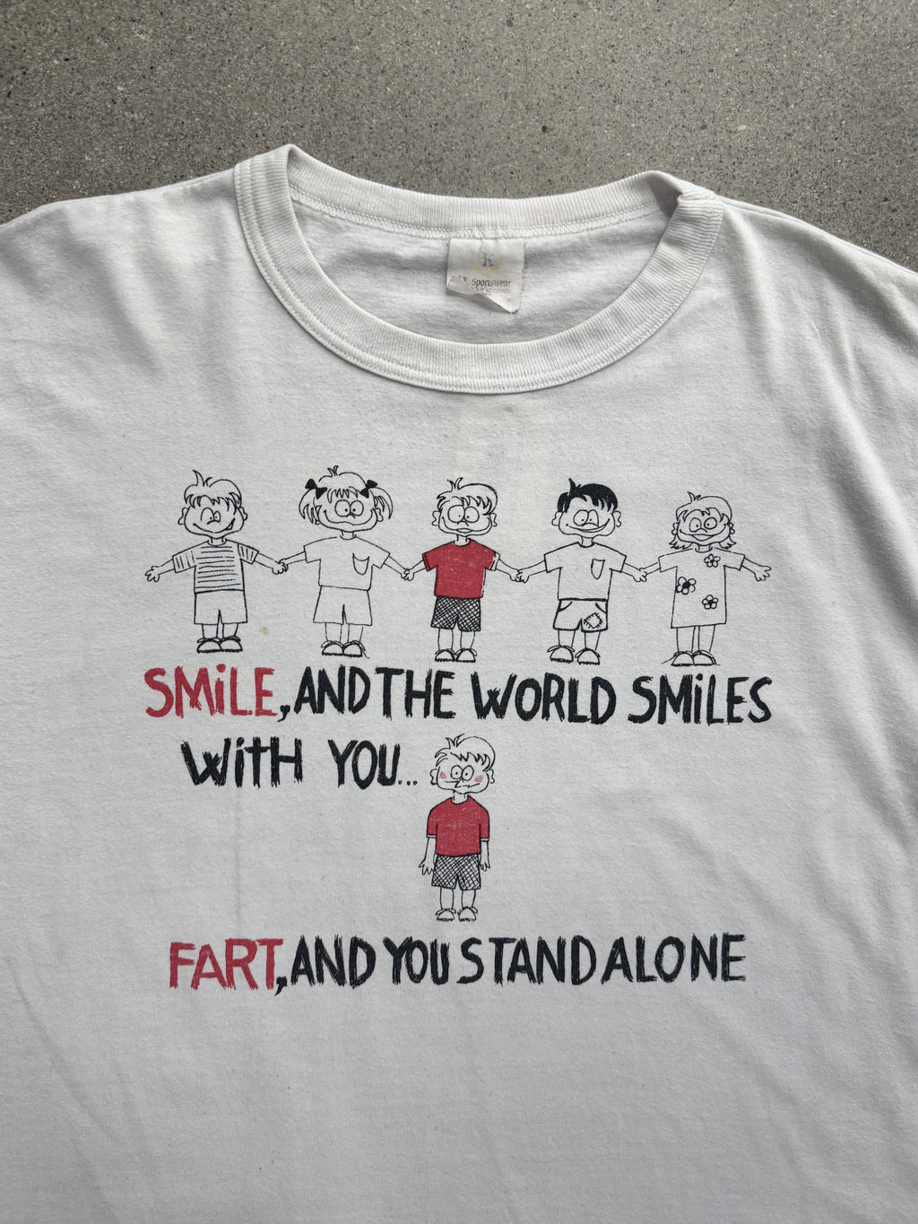 Fart & Stand Alone Parody T-Shirt - L