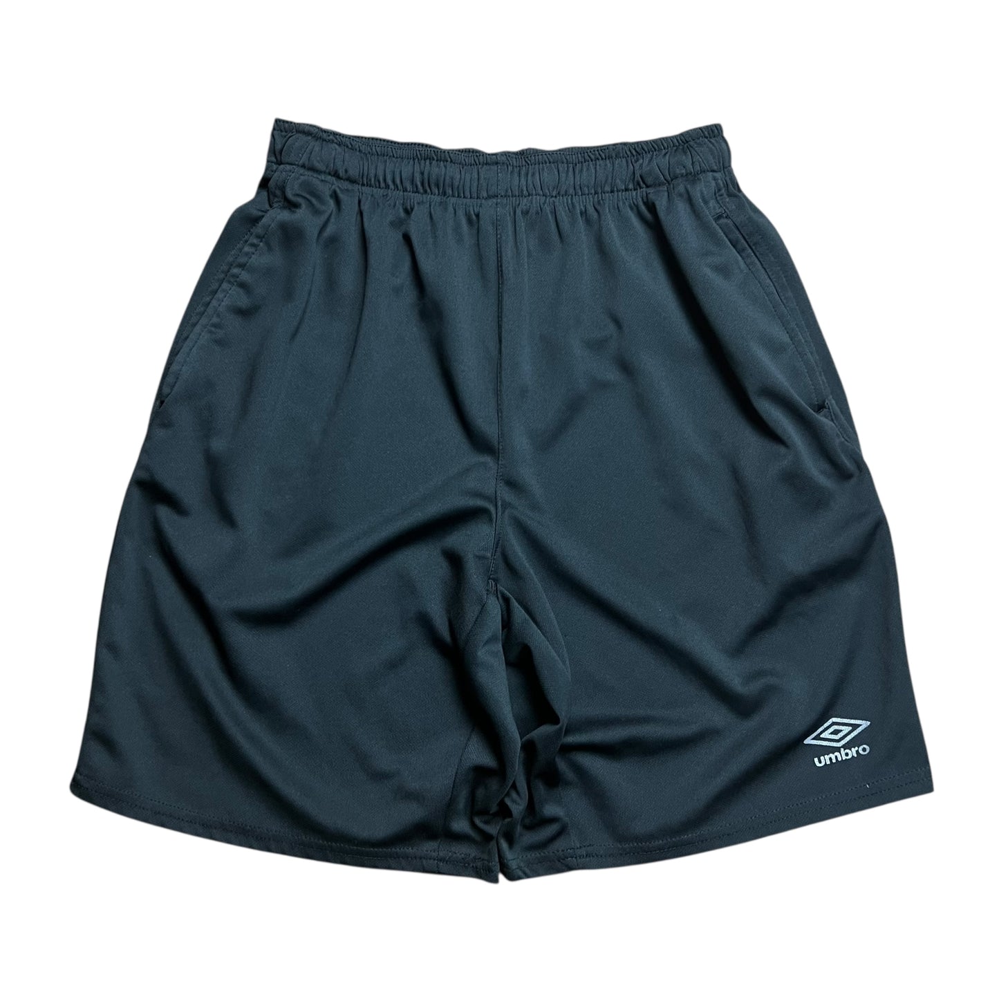 Umbro Basic Black Logo Shorts - M