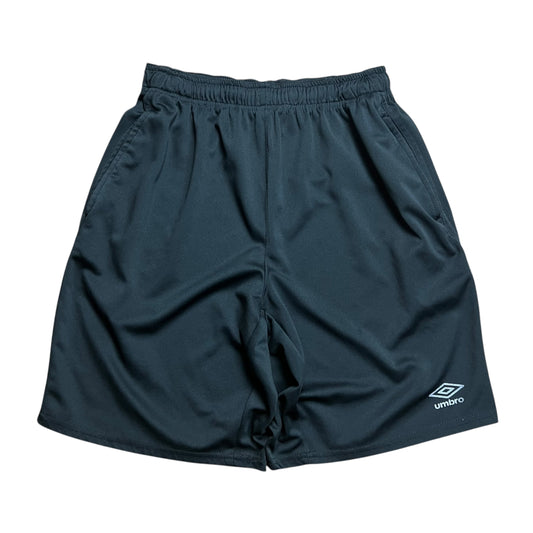 Umbro Basic Black Logo Shorts - M