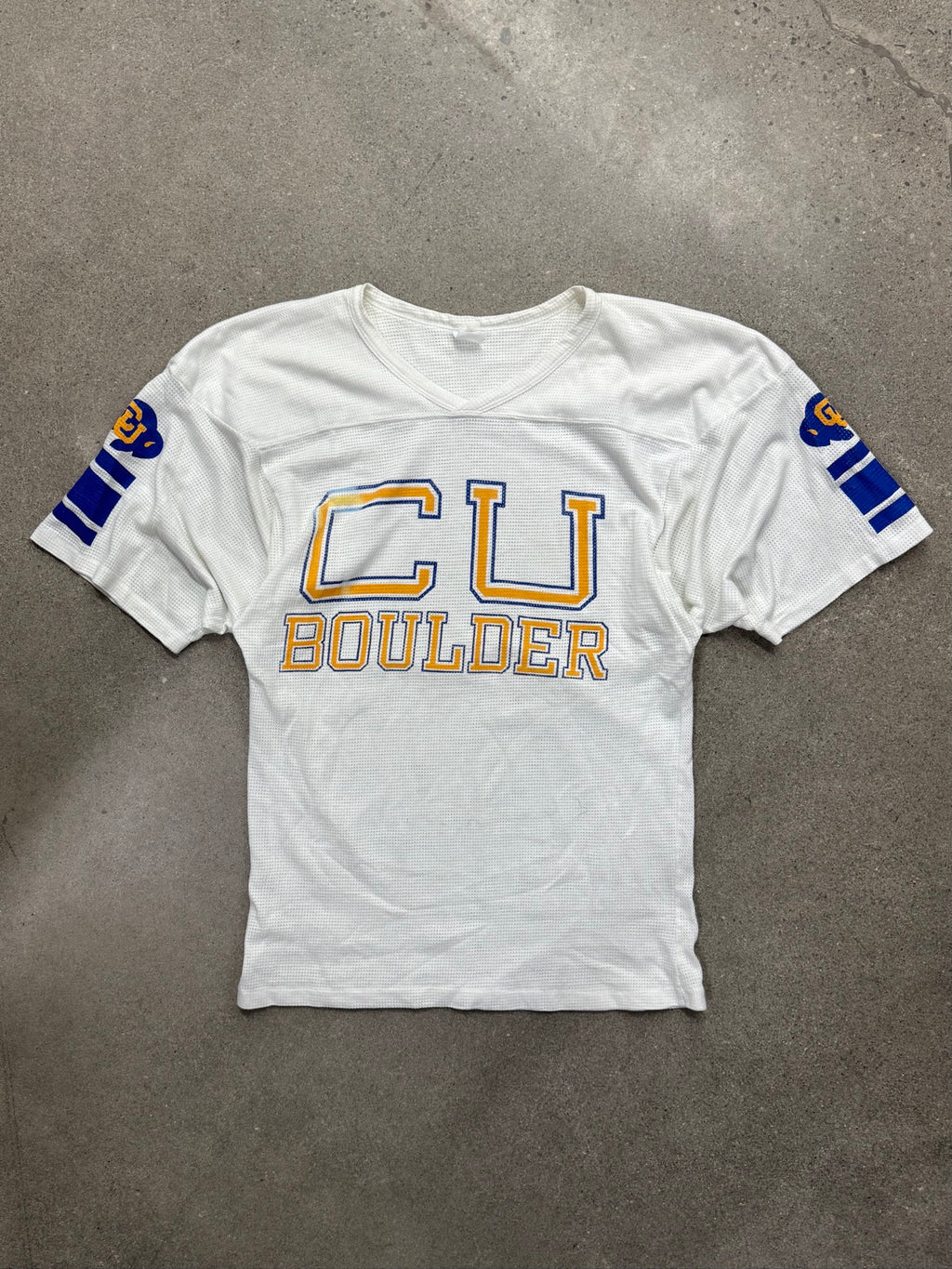 University of Colorado Boulder Football Jersey Shirt - L