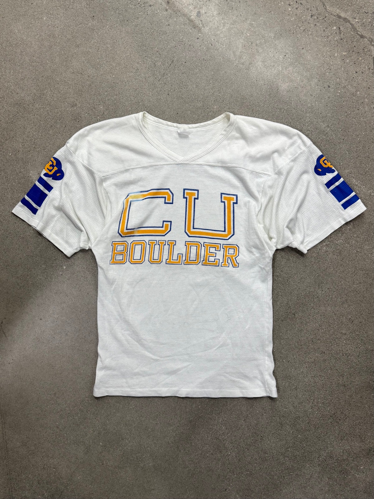 University of Colorado Boulder Football Jersey Shirt - L