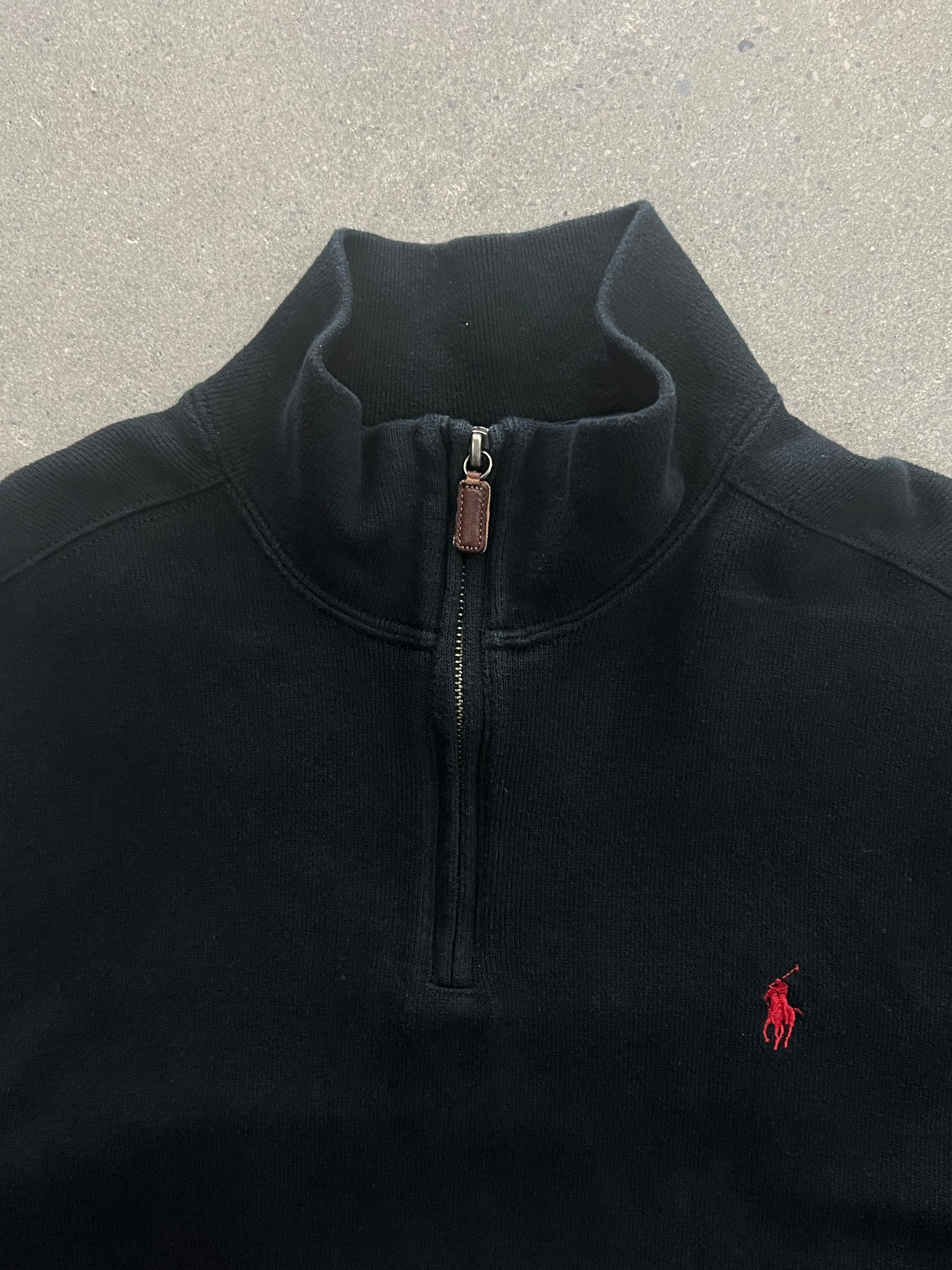 Polo Ralph Lauren Quarter Zip Sweater - XL