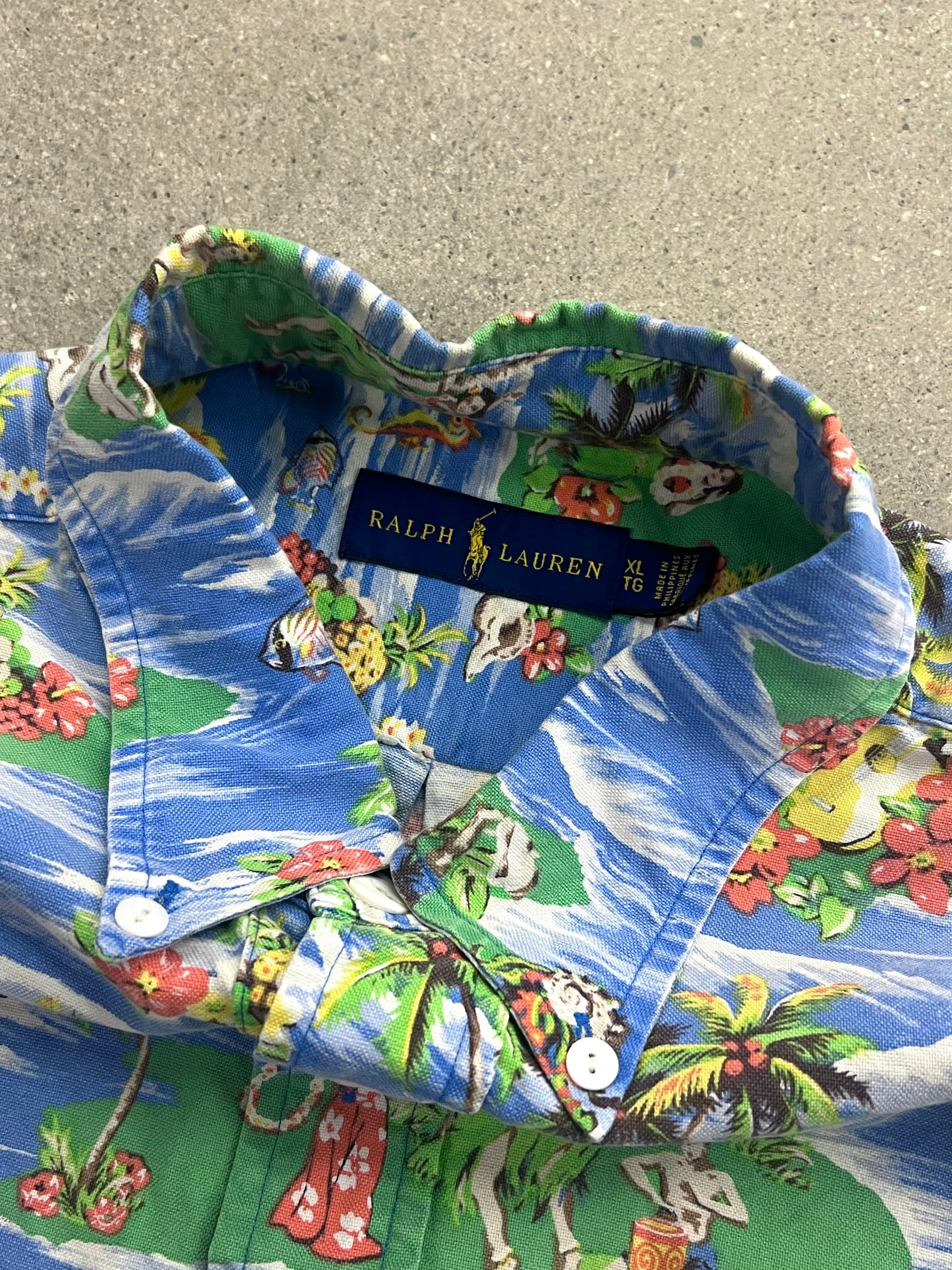 Polo Ralph Lauren Tropical Polo Shirt - XL