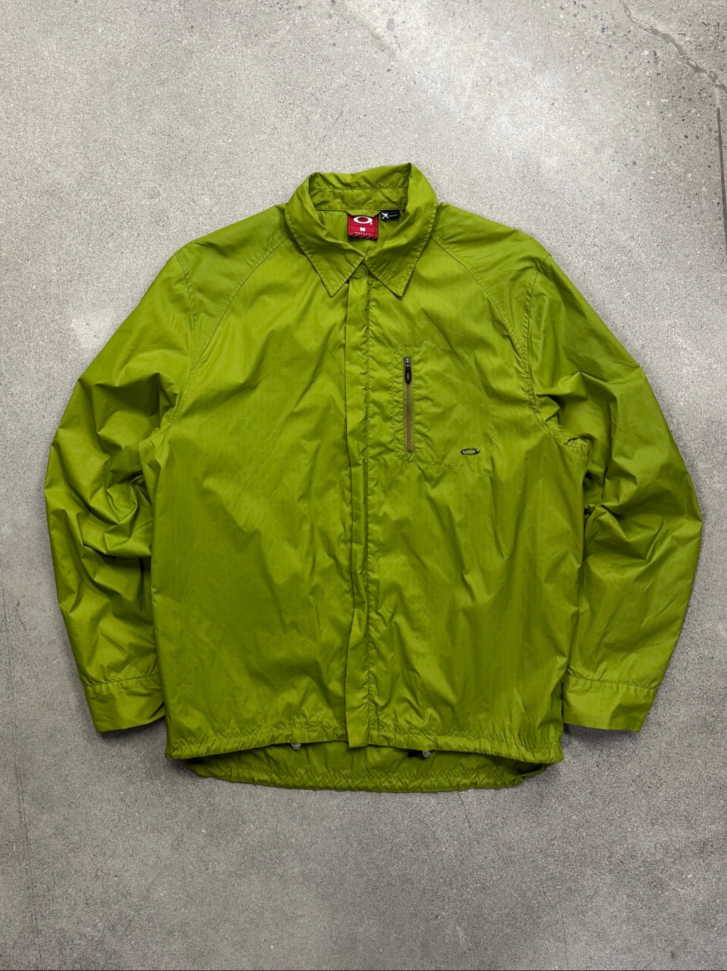 Oakley Technical Nylon Windbreaker Jacket - M
