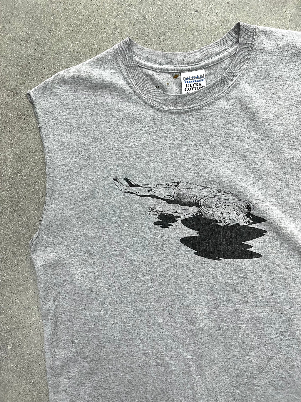 Dakota North: Design For Dying Sleeveless Comic Shirt - L