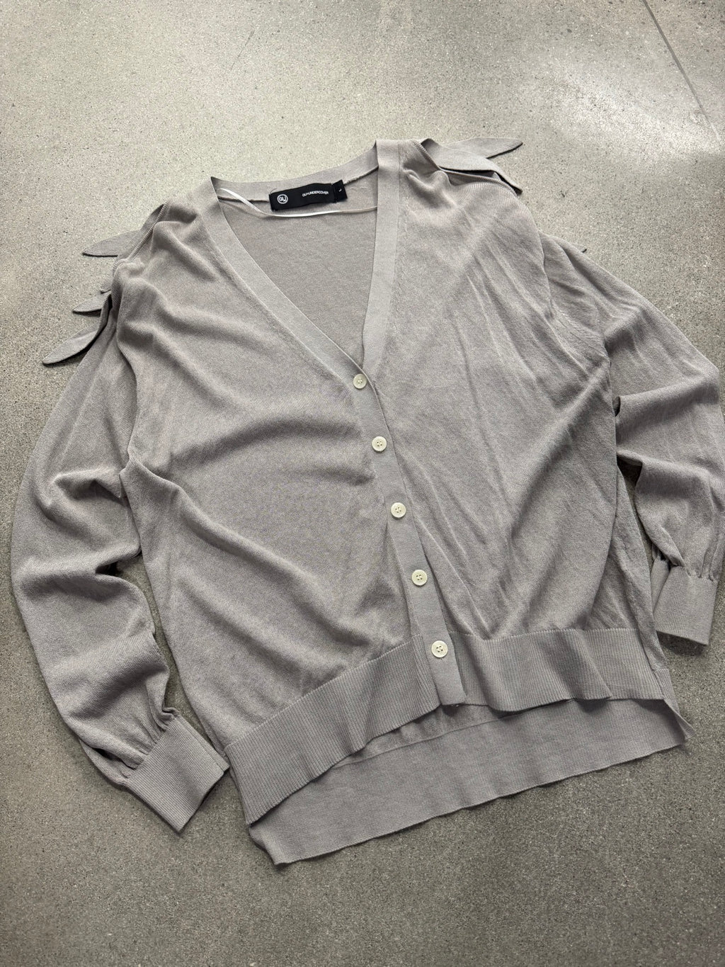 GU x Undercover Knit Cardigan Sweater - L