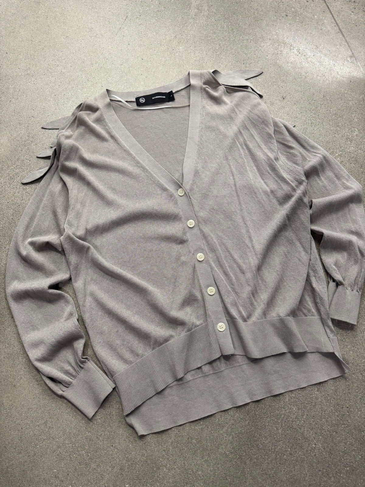 GU x Undercover Knit Cardigan Sweater - L