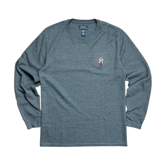Polo Ralph Lauren Polo Bear Waffle-Knit Shirt - L