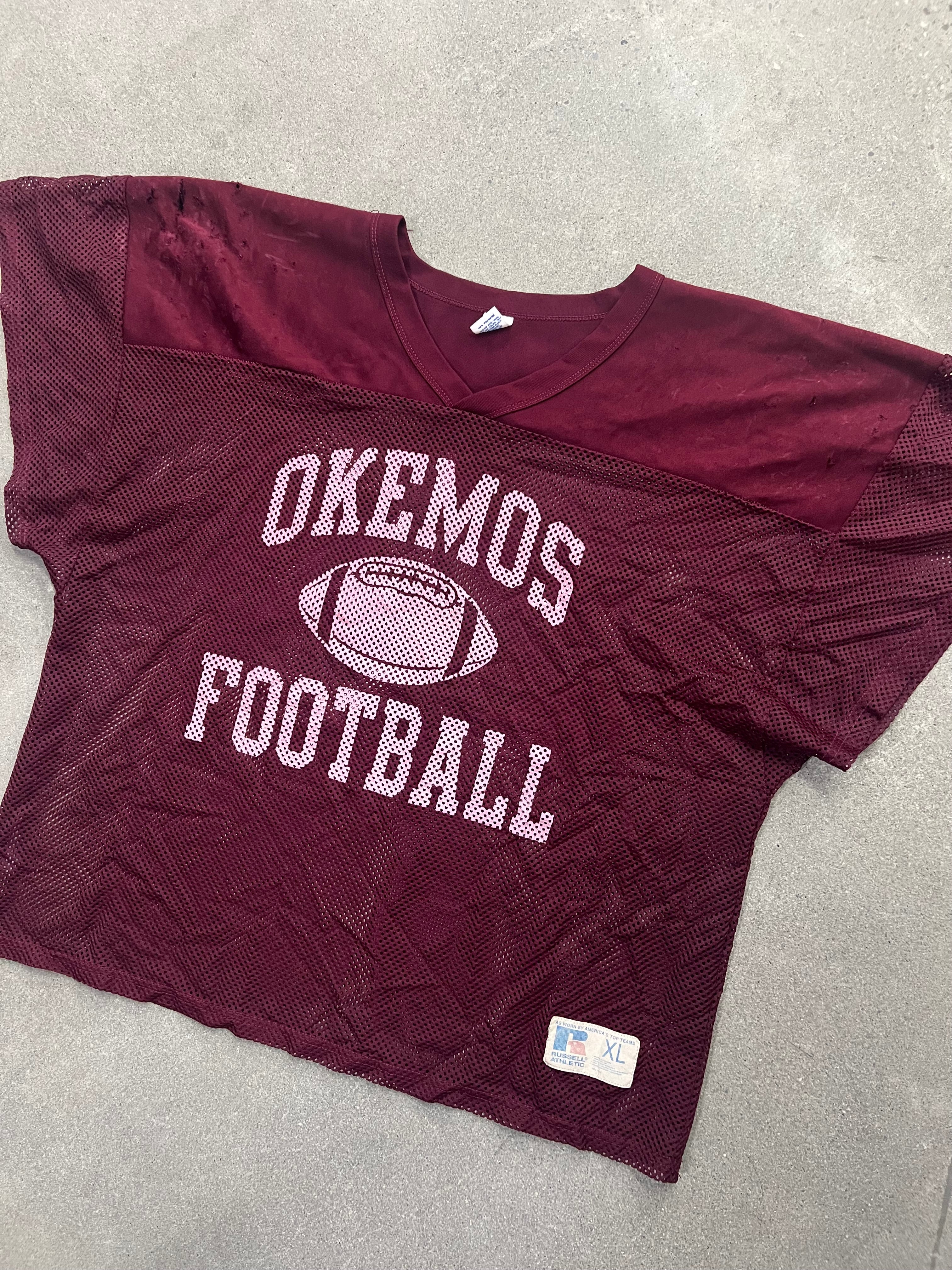 Russell Athletic Cropped Mesh Football Practice Jersey - XL