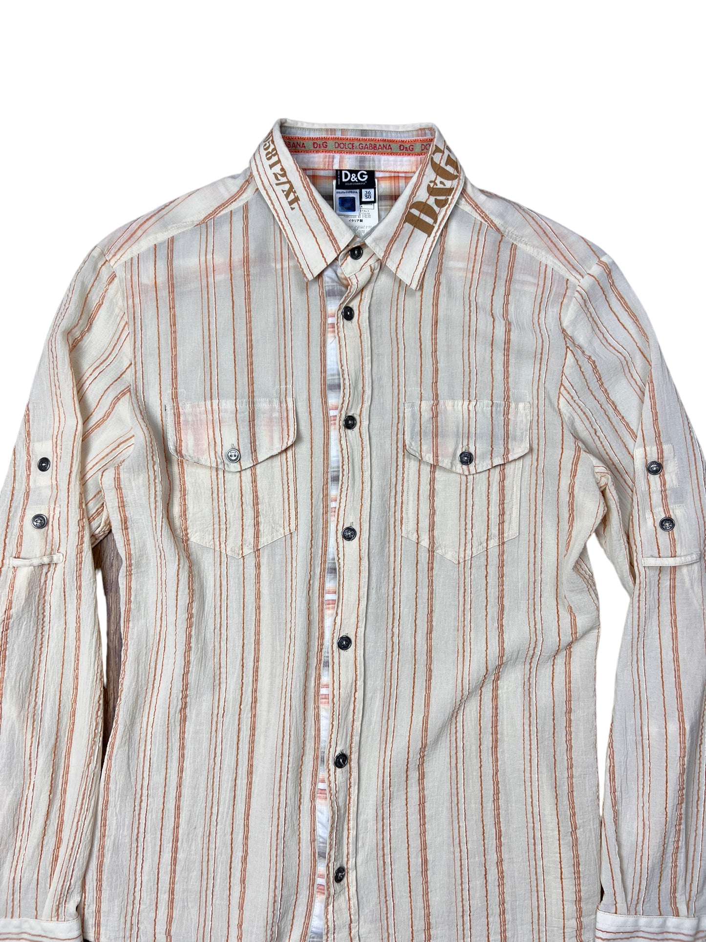 Dolce & Gabbana Recruit Button Up Shirt - L