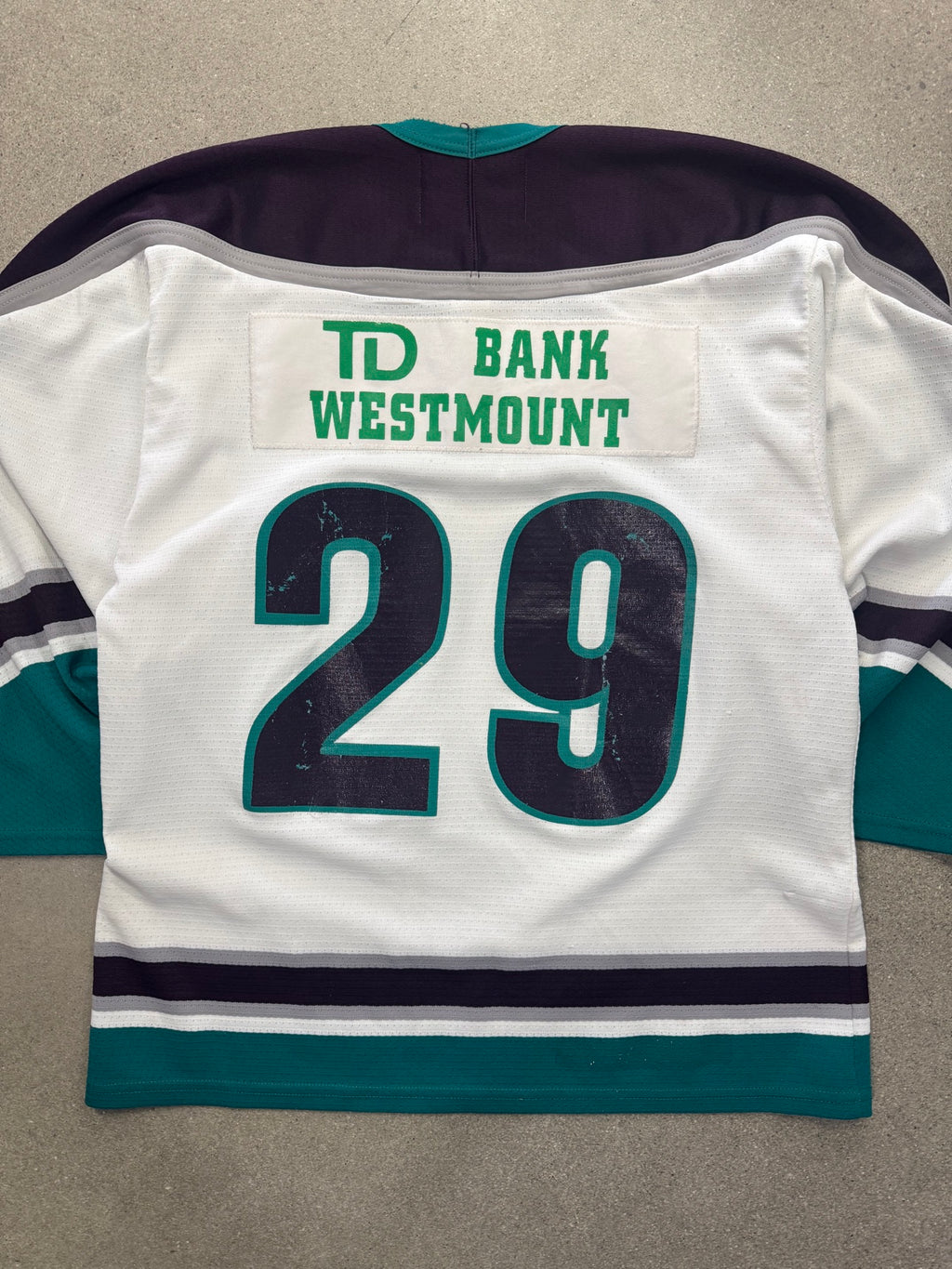 1997 London Knights OHL Spider Knight Bauer Hockey Jersey - L