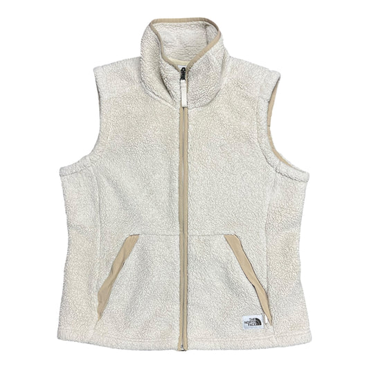 The North Face Beige Sherpa Fleece Vest - M