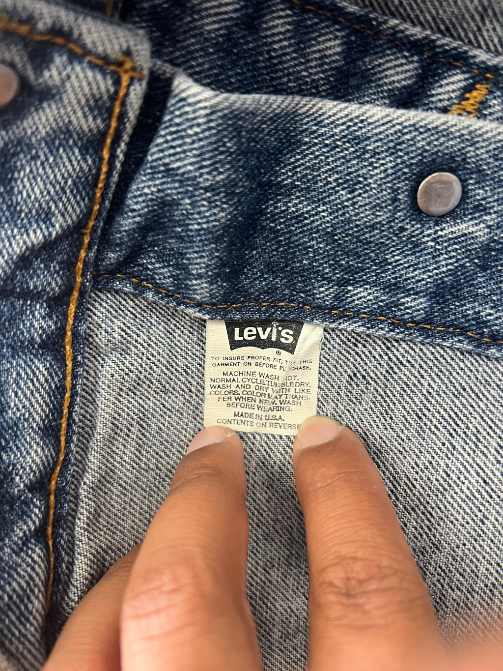 Levi's Type III Denim Trucker Jacket - M