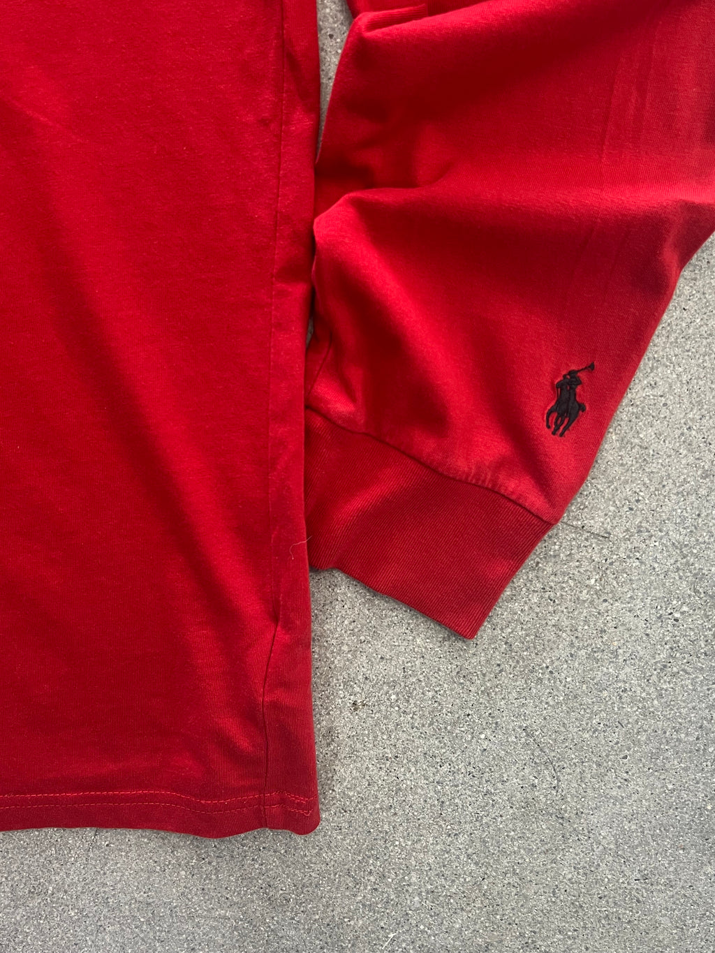 Polo Ralph Lauren Stripe Logo Long Sleeve Shirt - L