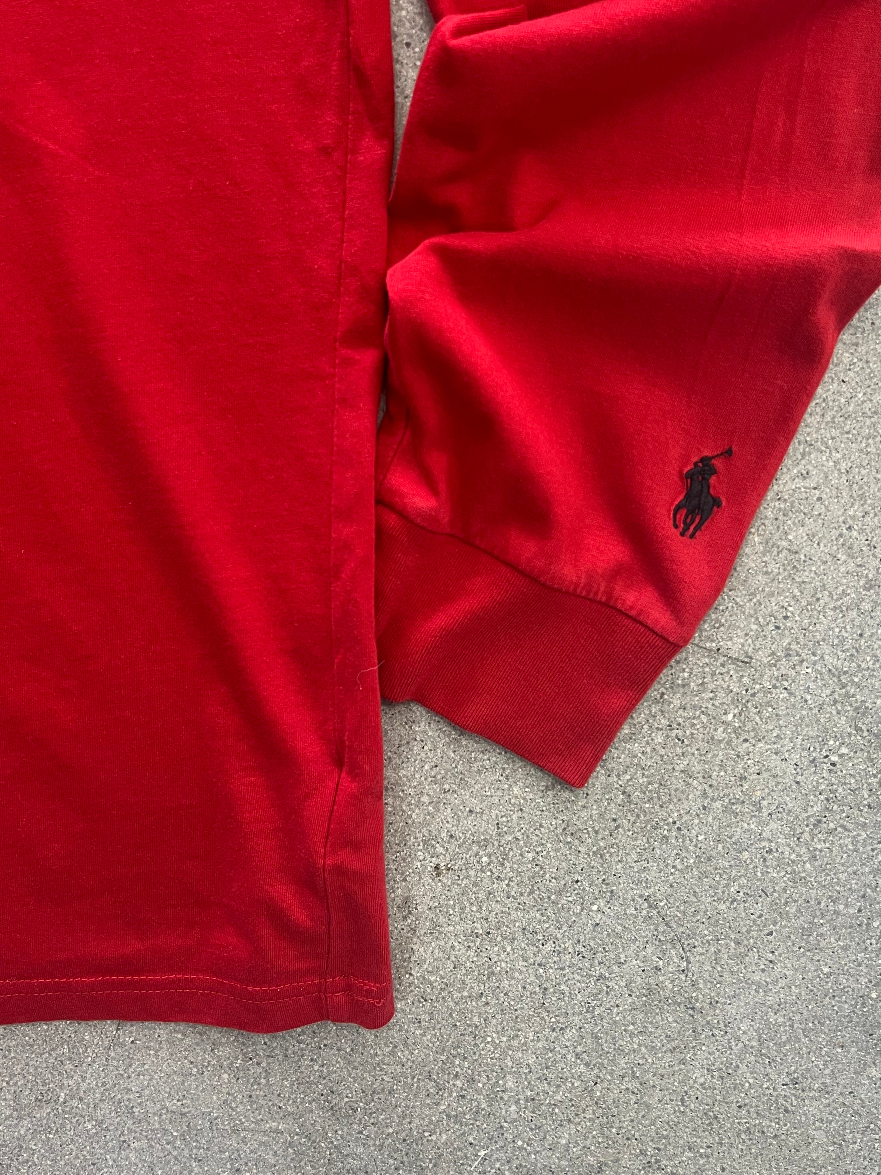 Polo Ralph Lauren Stripe Logo Long Sleeve Shirt - L
