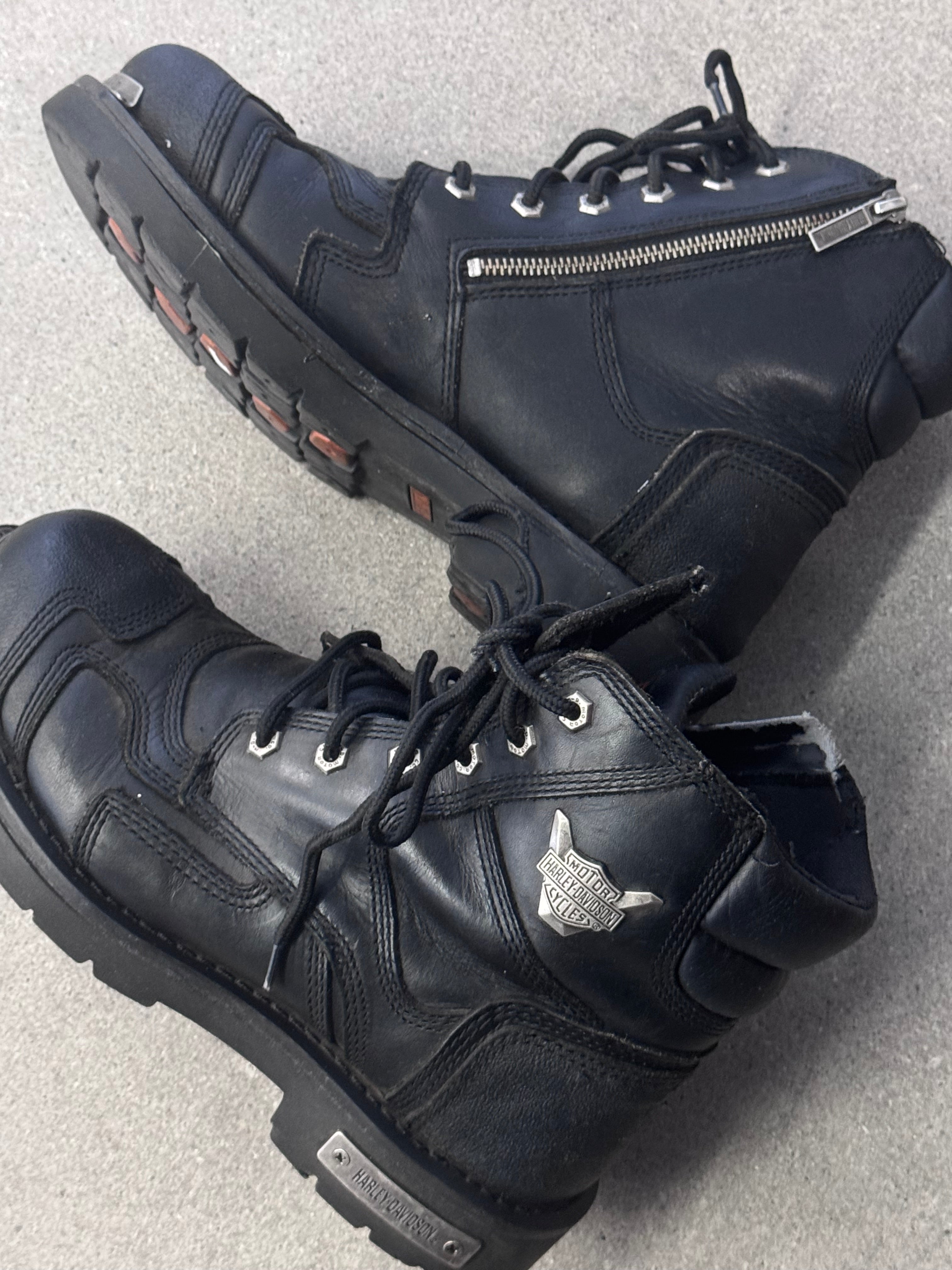 Harley-Davidson Stealth Motorcycle Riding Boots - 10.5