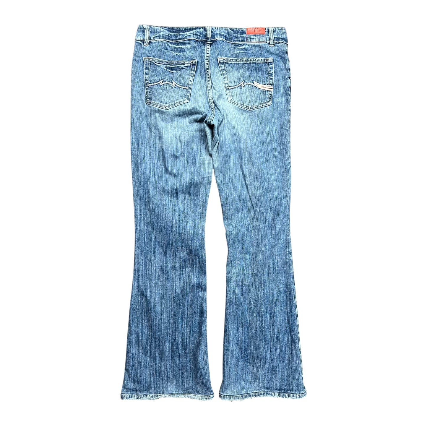 Parasuco Faded Light Wash Flared Jeans - 33"