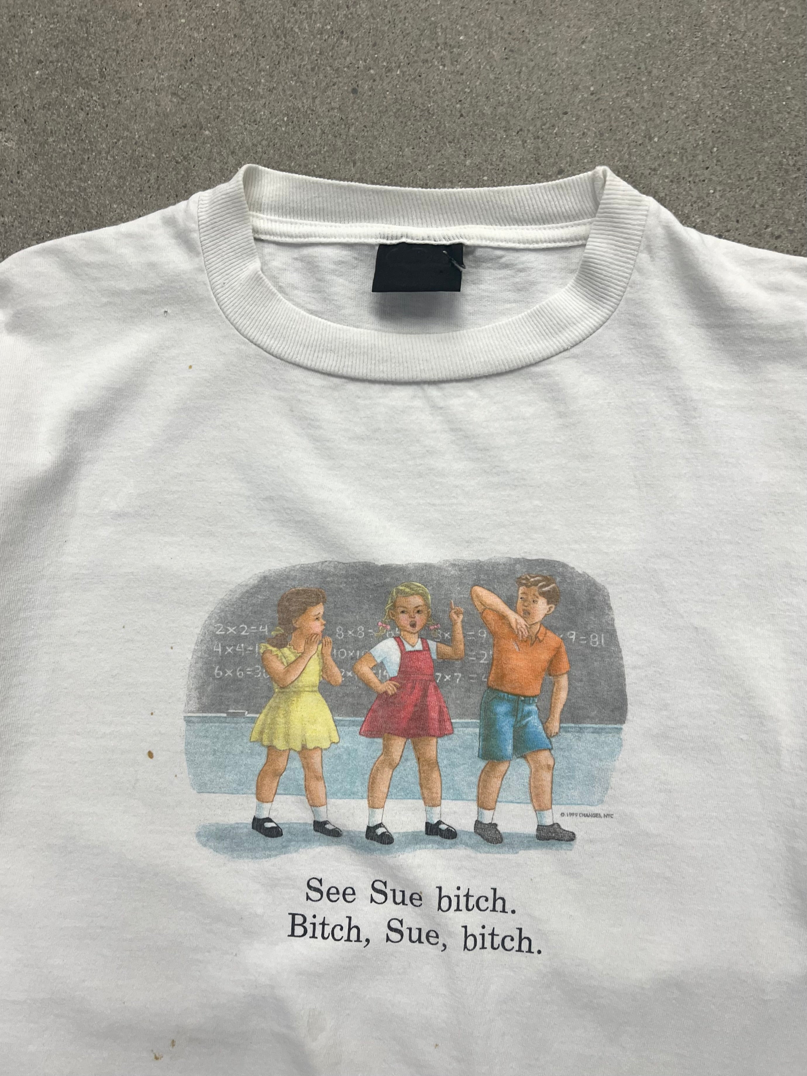 1999 Dick & Jane Parody T-Shirt - L