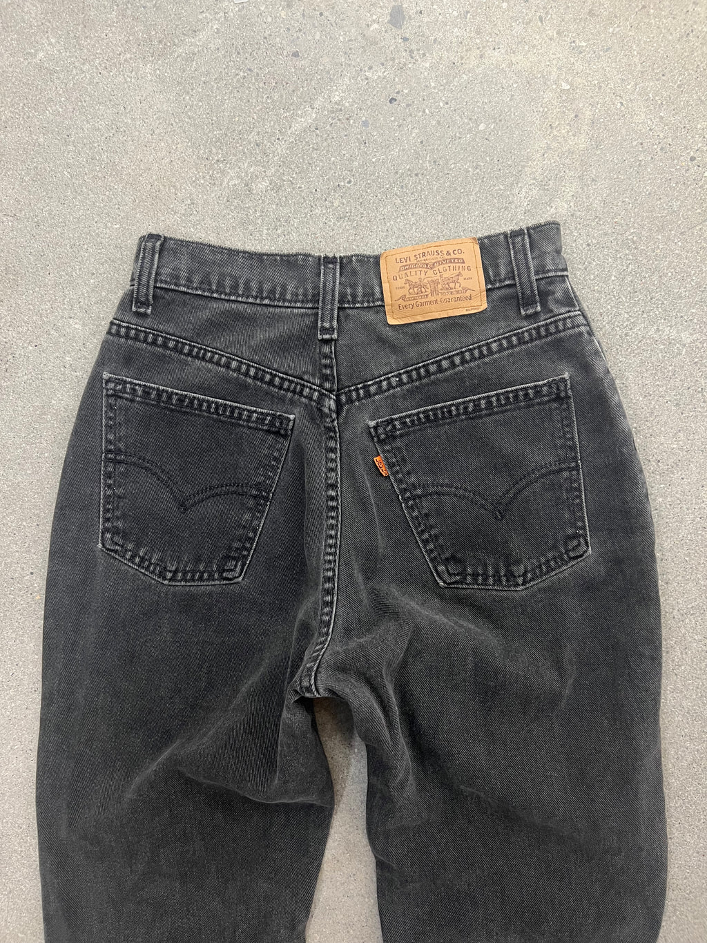 Faded Levi’s Orange Tab Jeans - 25”