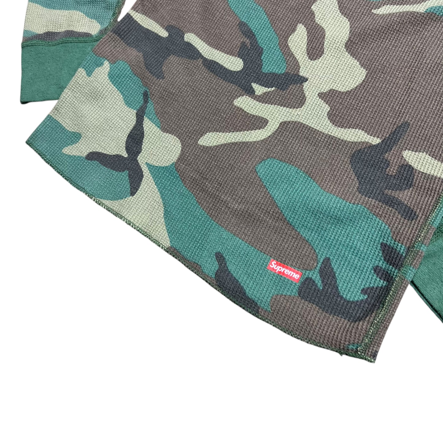 Supreme Woodland Camo Hanes Thermal/Undershirt - S