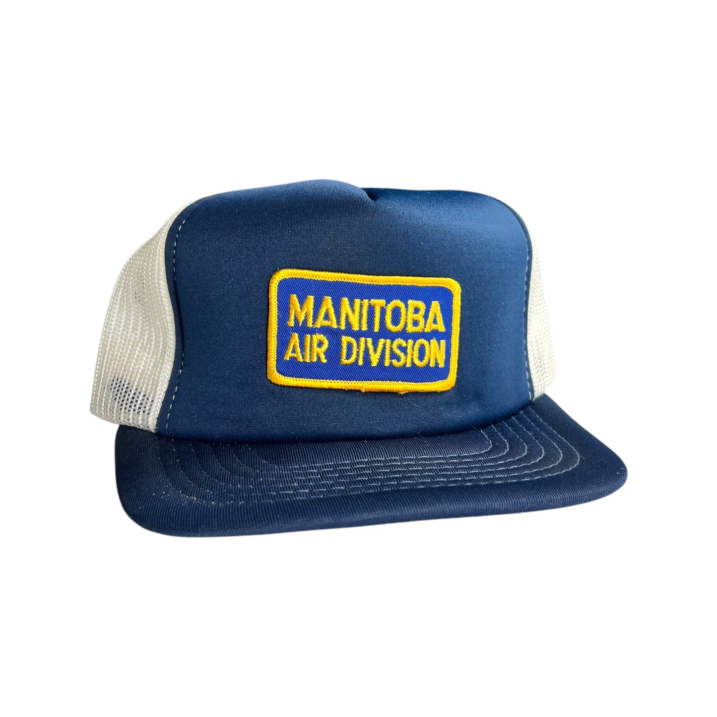 Navy & White Manitoba Air Division Trucker Hat
