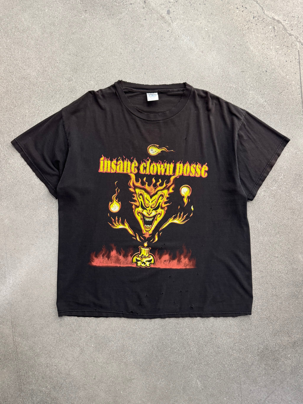 1999 Insane Clown Posse Juggalo Flame T-Shirt - XL