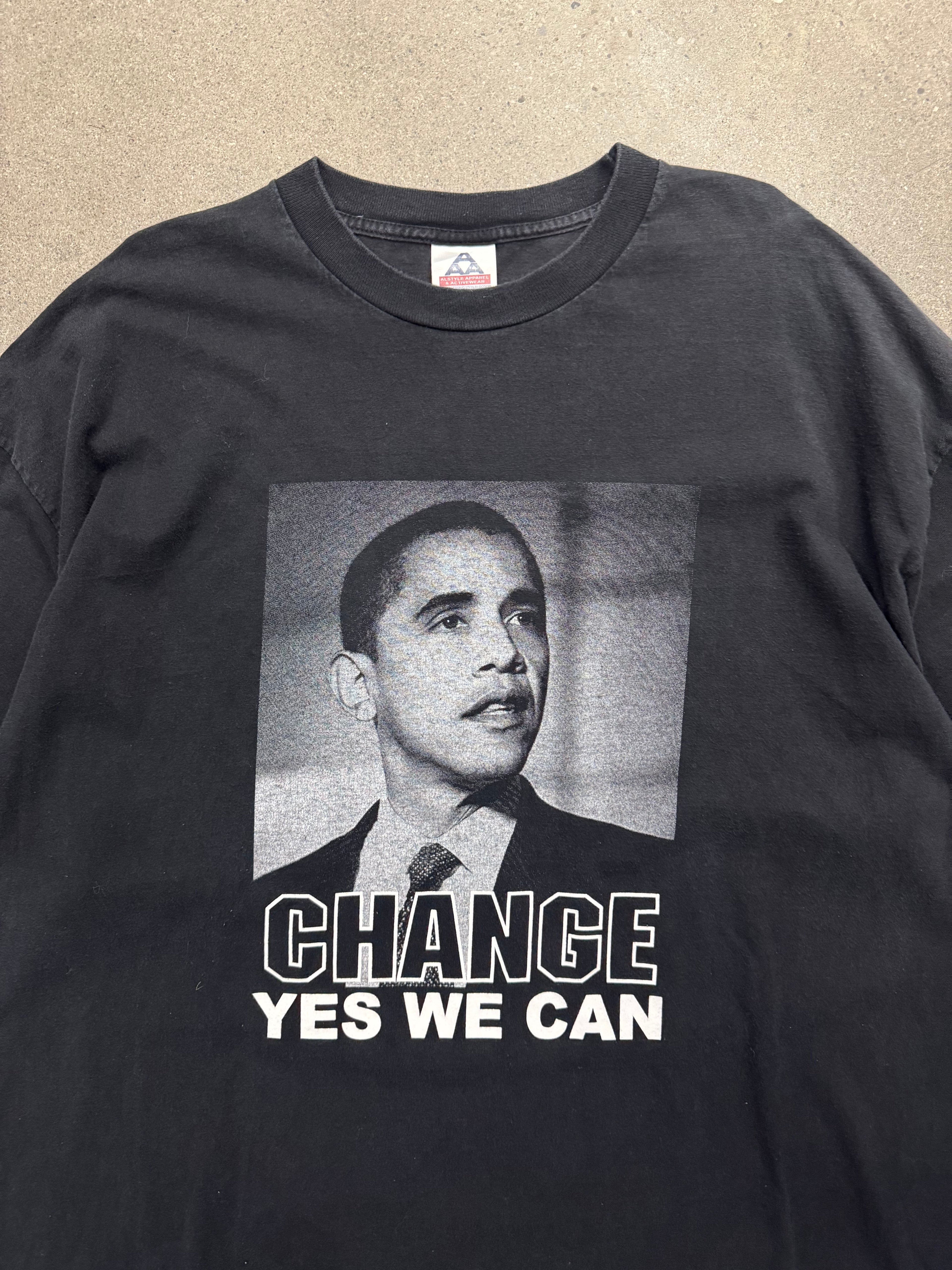 2008 President Barack Obama Change T-Shirt - XXL