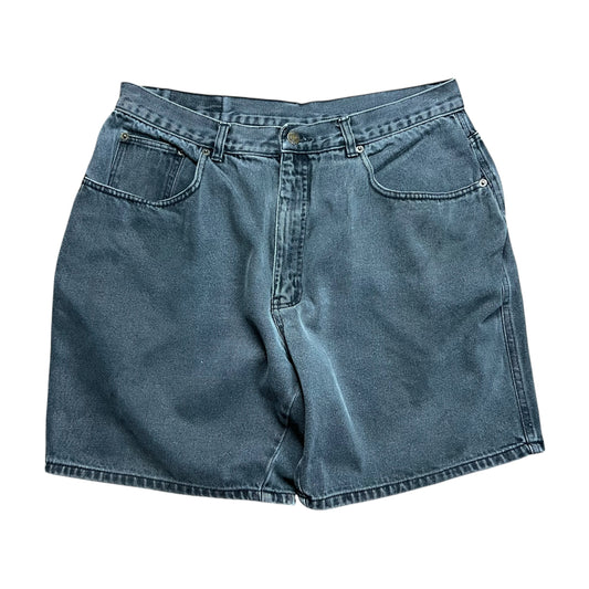 Midwest Traders Faded Black Jean Shorts - 34"