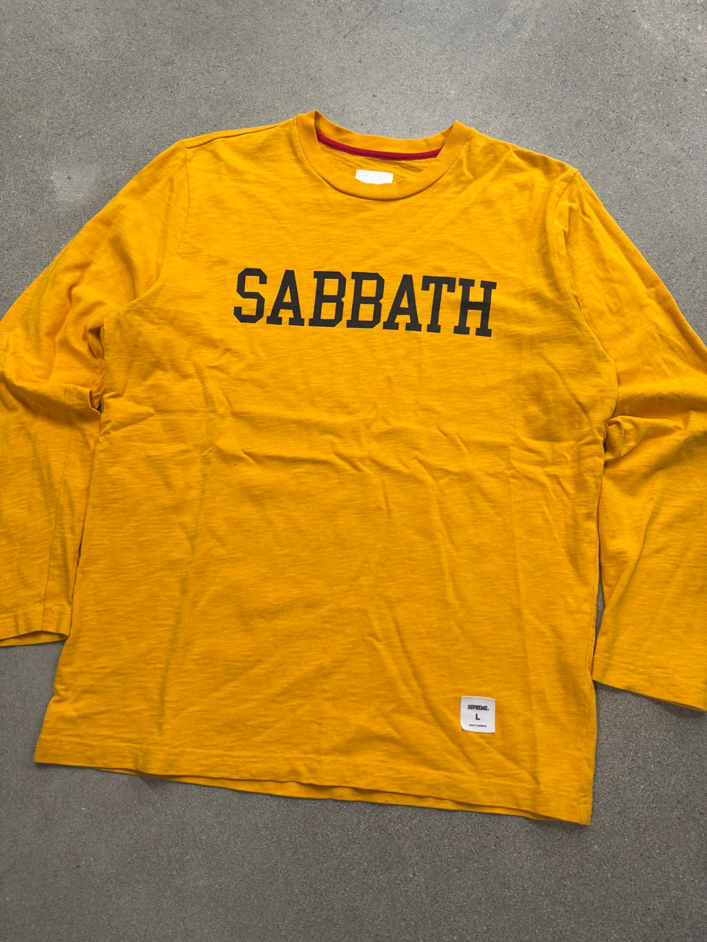 Supreme Sabbath Long Sleeve Shirt - L