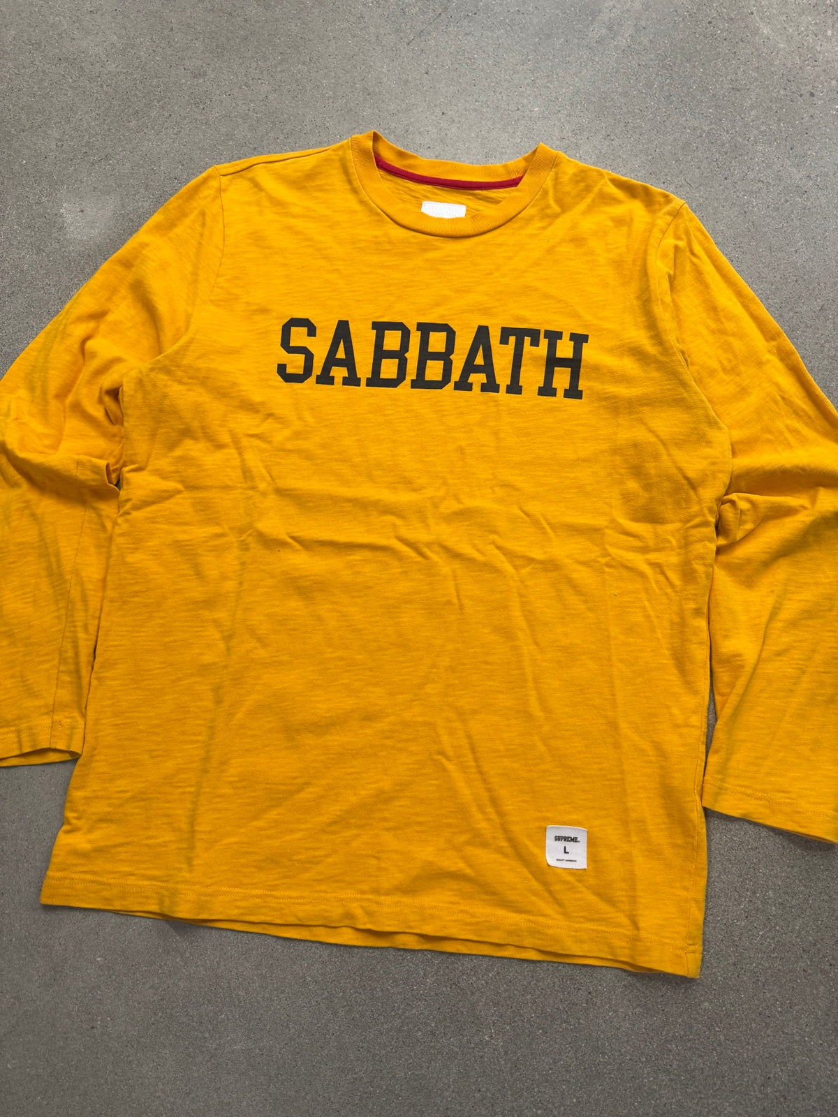 Supreme Sabbath Long Sleeve Shirt - L