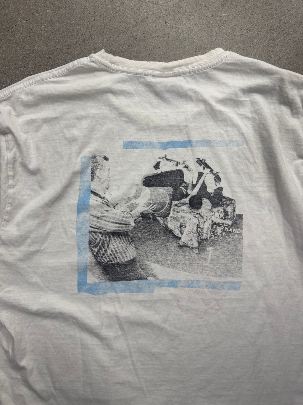 Stussy Pink Montel Lance Mountain T-Shirt - XL