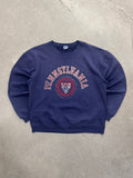 Faded Russell Athletic University of Pennsylvania Crewneck Sweatshirt - L