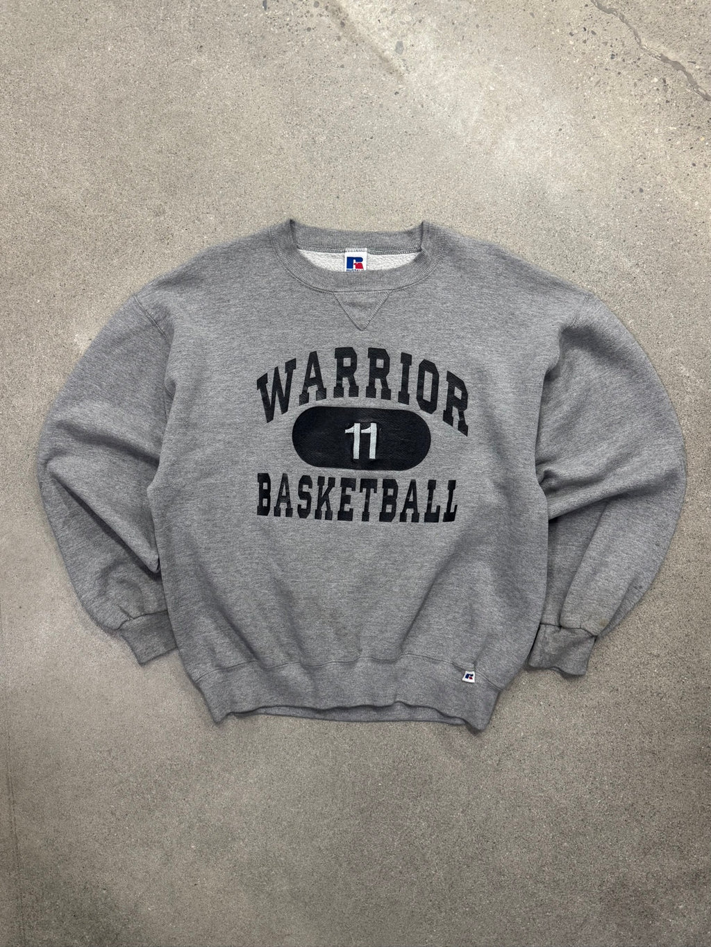 Russell Athletic Warrior Basketball Crewneck Sweatshirt - L