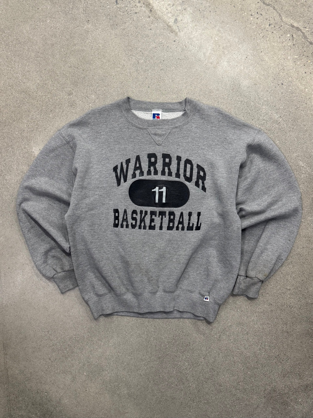 Russell Athletic Warrior Basketball Crewneck Sweatshirt - L