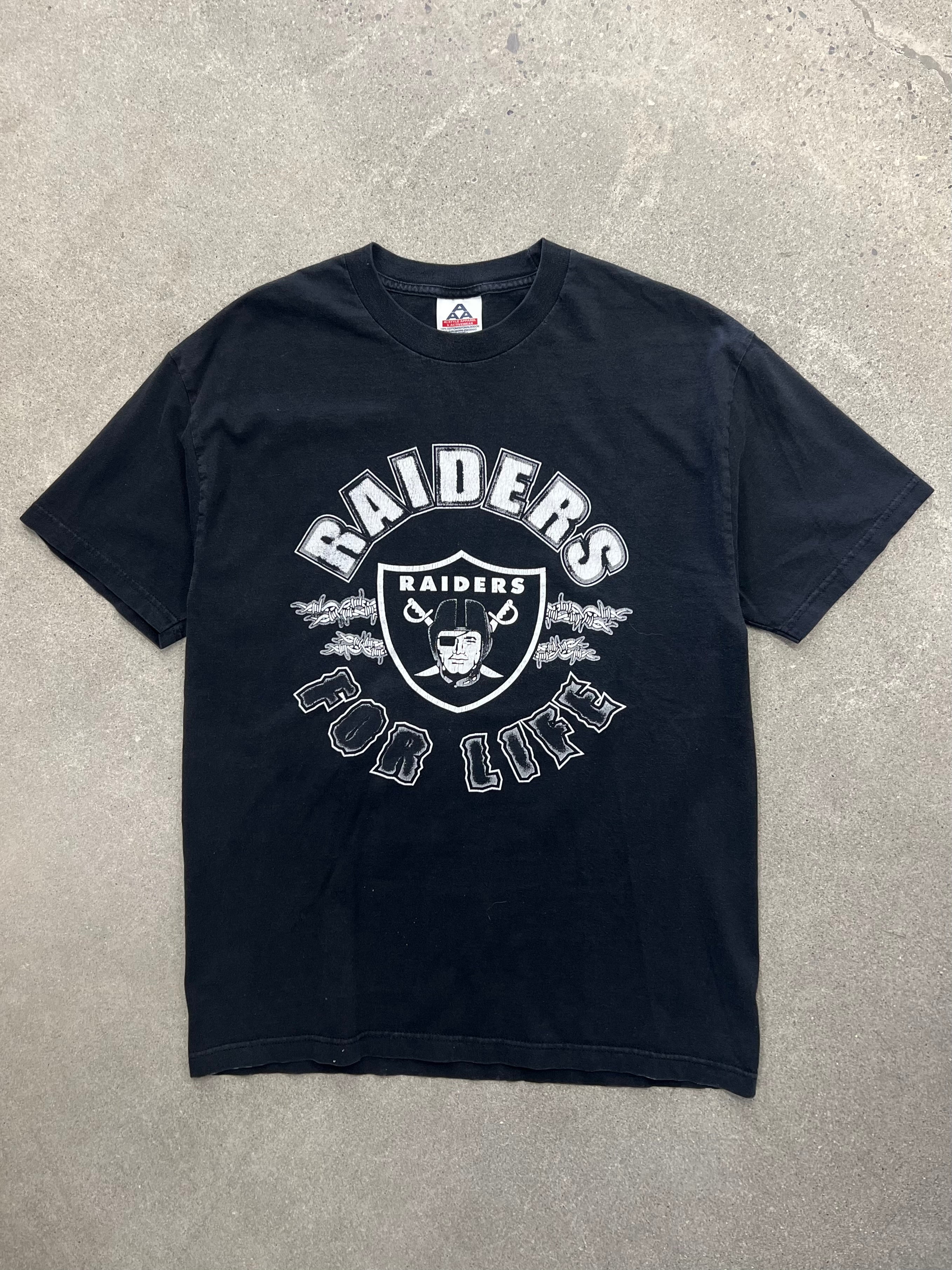 Oakland Raiders For Life NFL T-Shirt - L