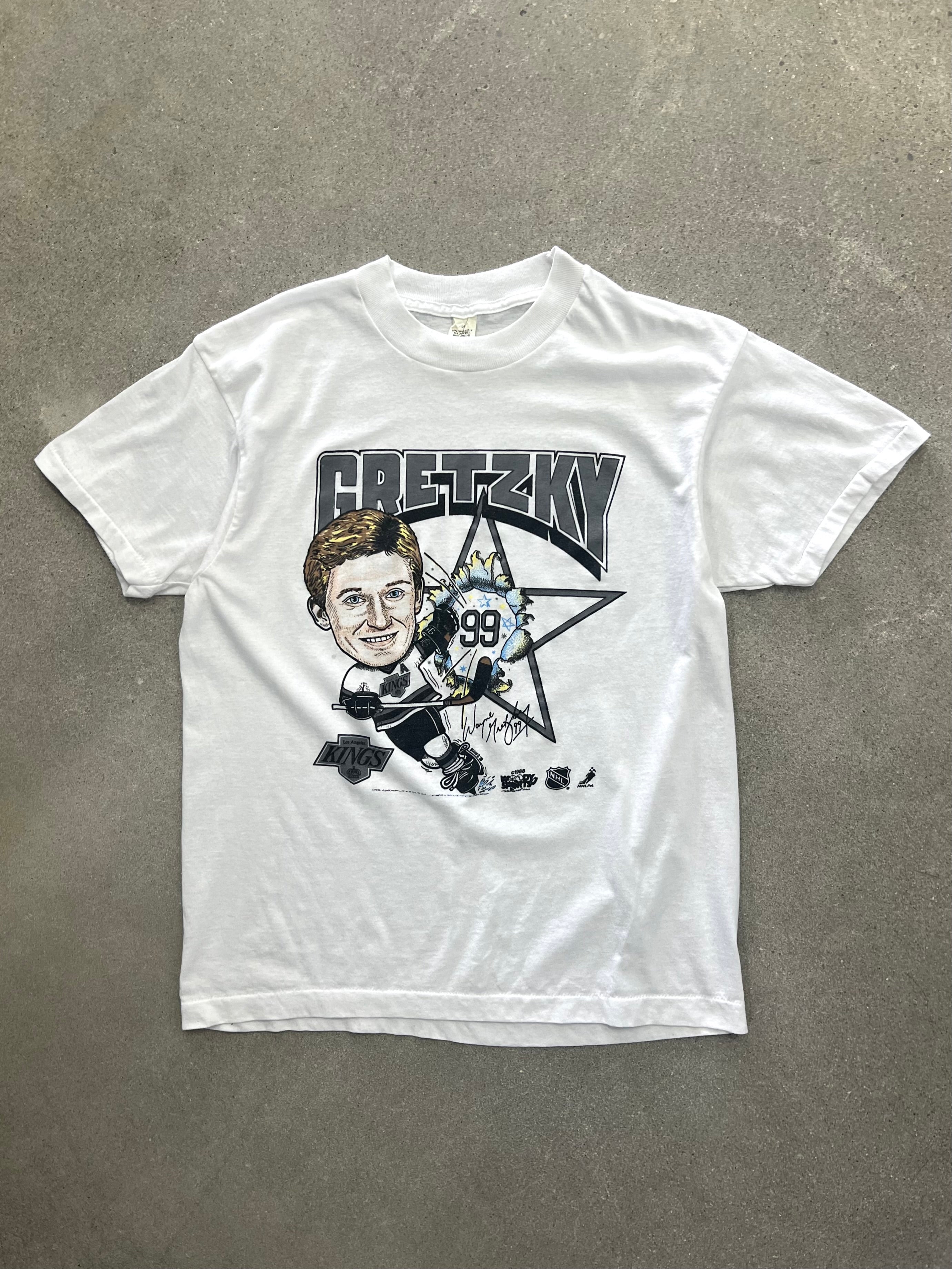 1988 Los Angeles Kings Wayne Gretzky NHL T-Shirt - M