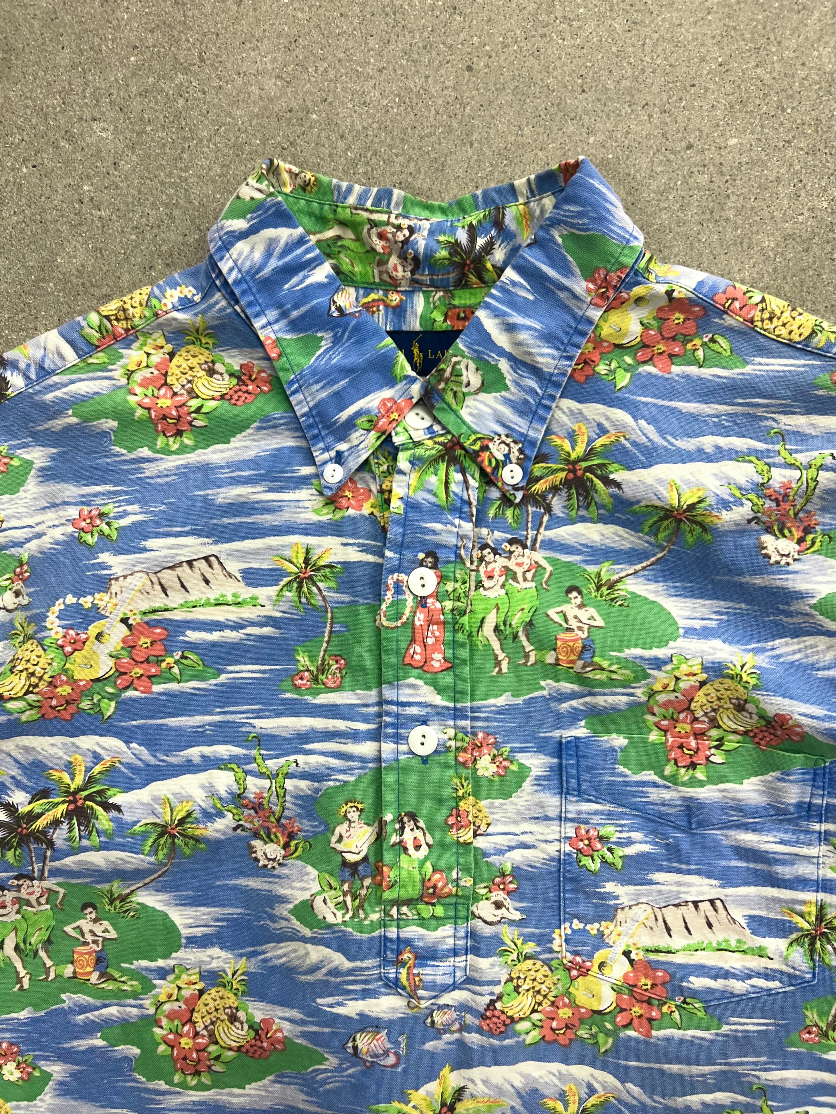 Polo Ralph Lauren Tropical Polo Shirt - XL
