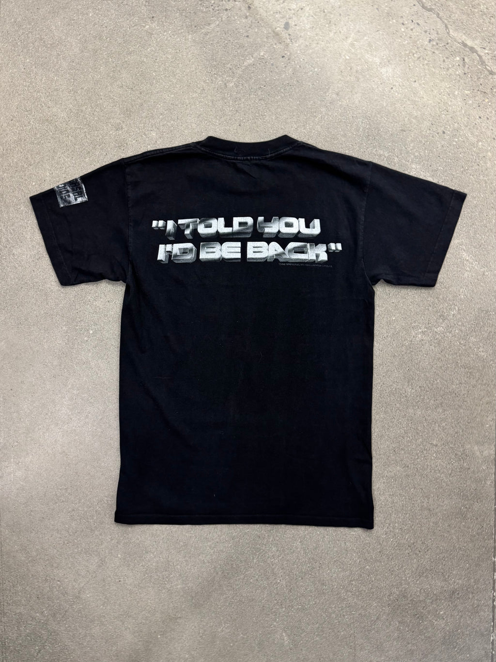 1991 Terminator 2 Movie Promo T-Shirt - L