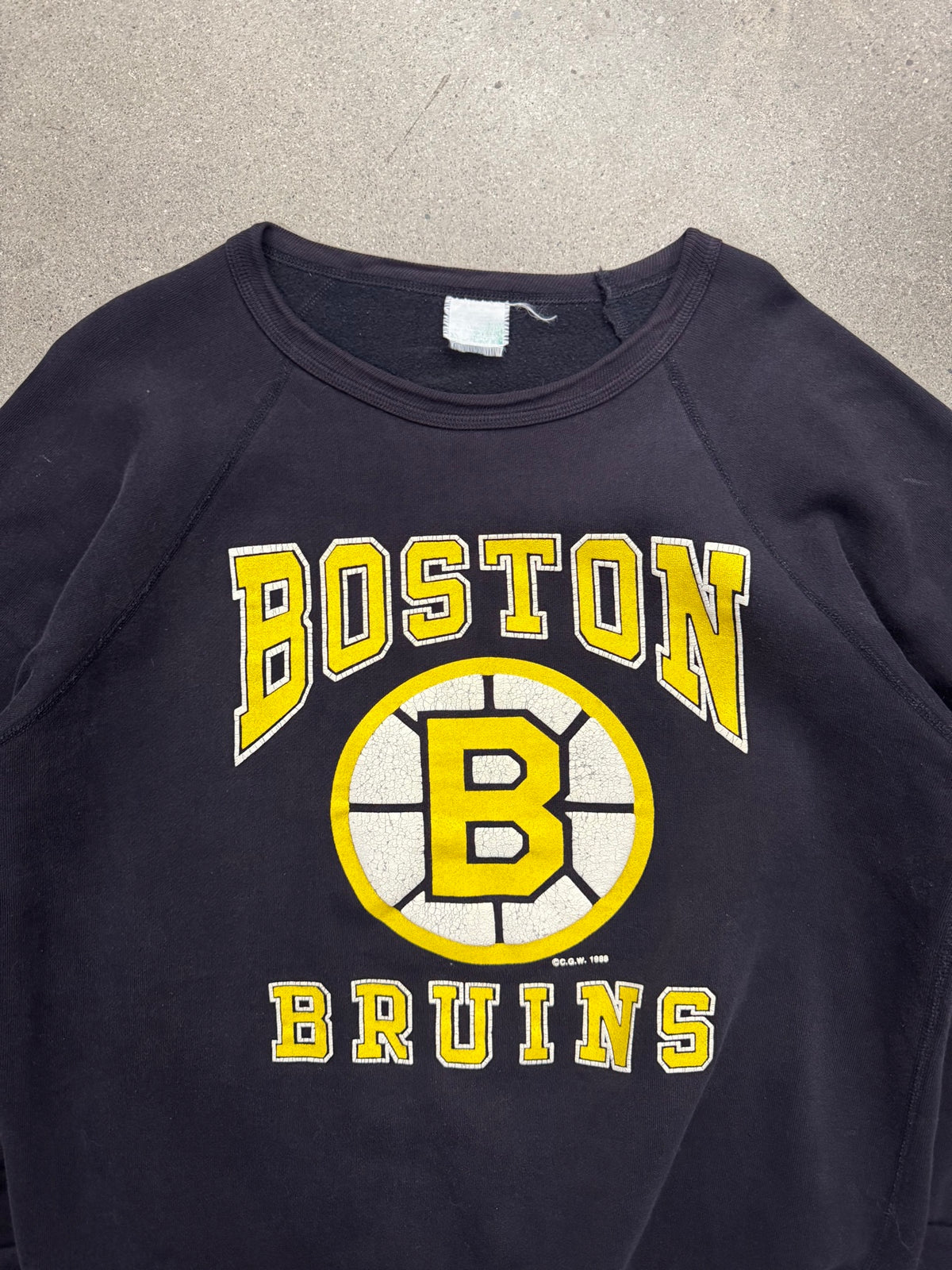 1988 Boston Bruins NHL Crewneck Sweatshirt - XL