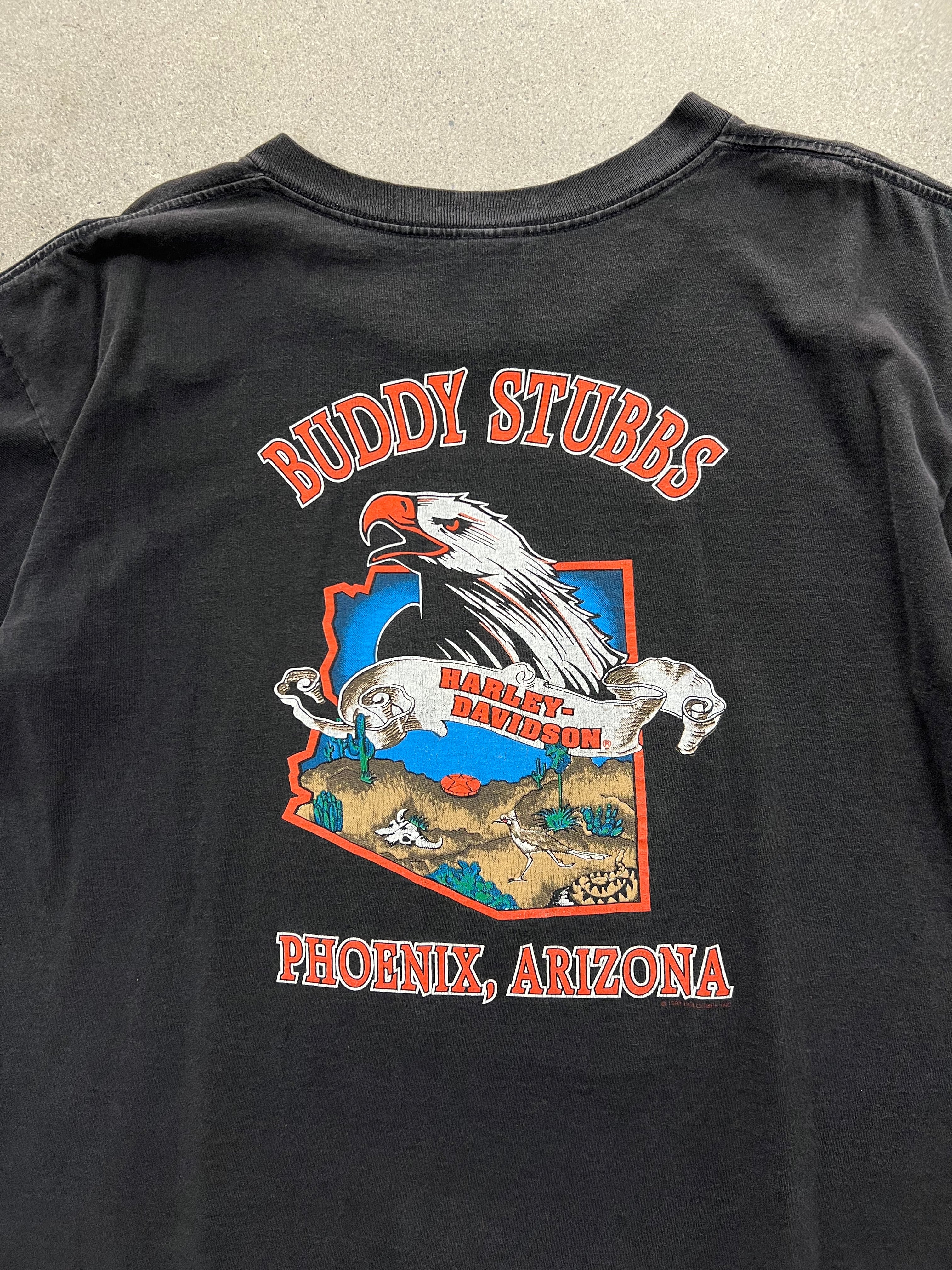 1991 Harley-Davidson Legends Roam T-Shirt - XL