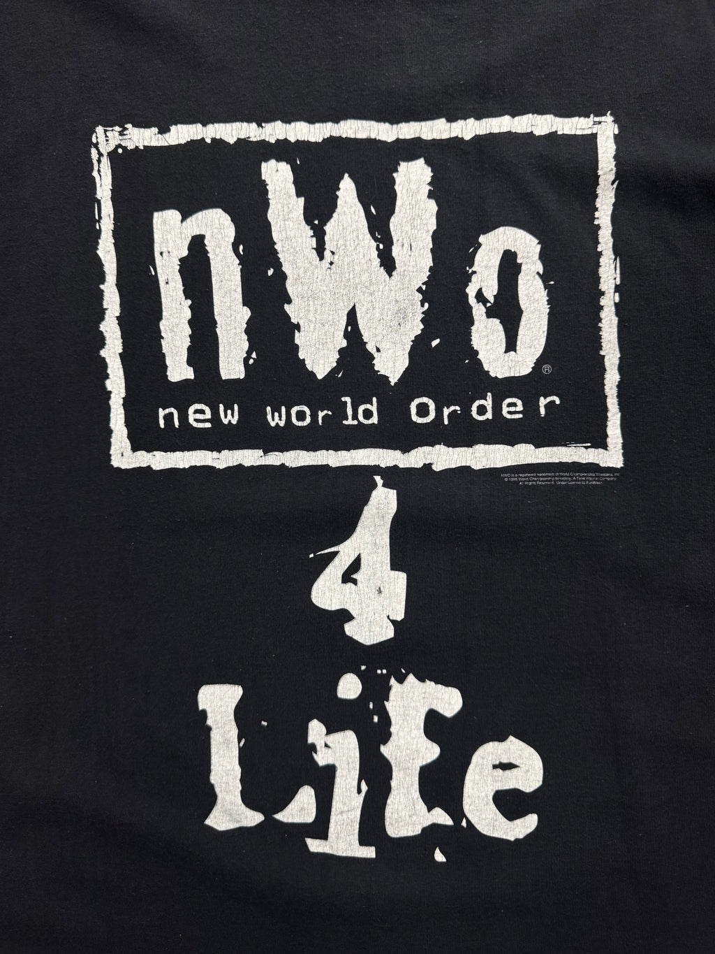 1998 WCW New World Order 4 Life T-Shirt - XXXL