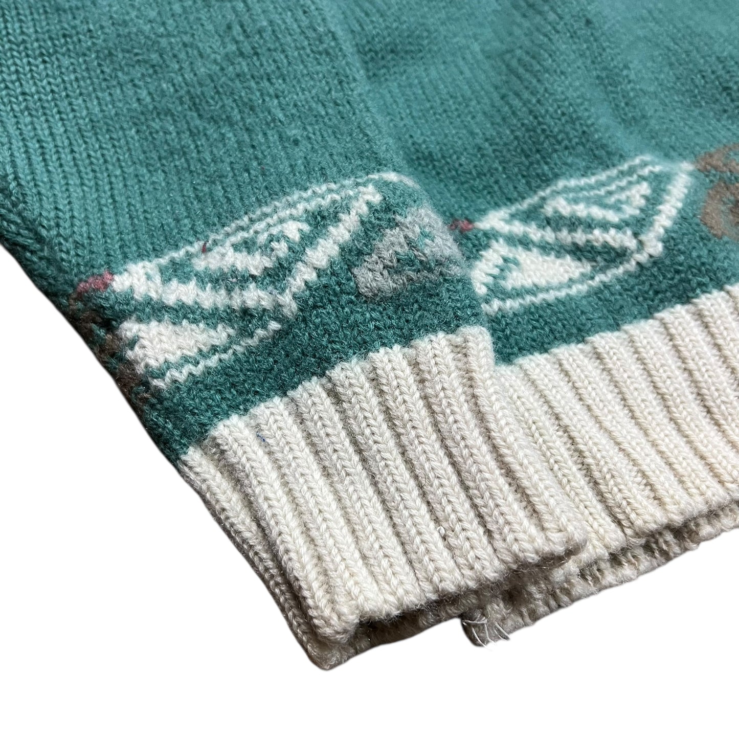 FILA Wool Knit Ski Sweater - XS