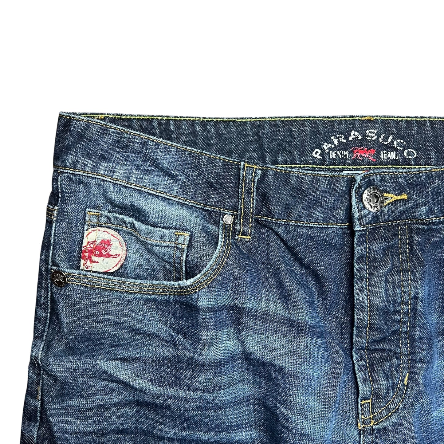 Parasuco Faded Straight Leg Jeans - 34”