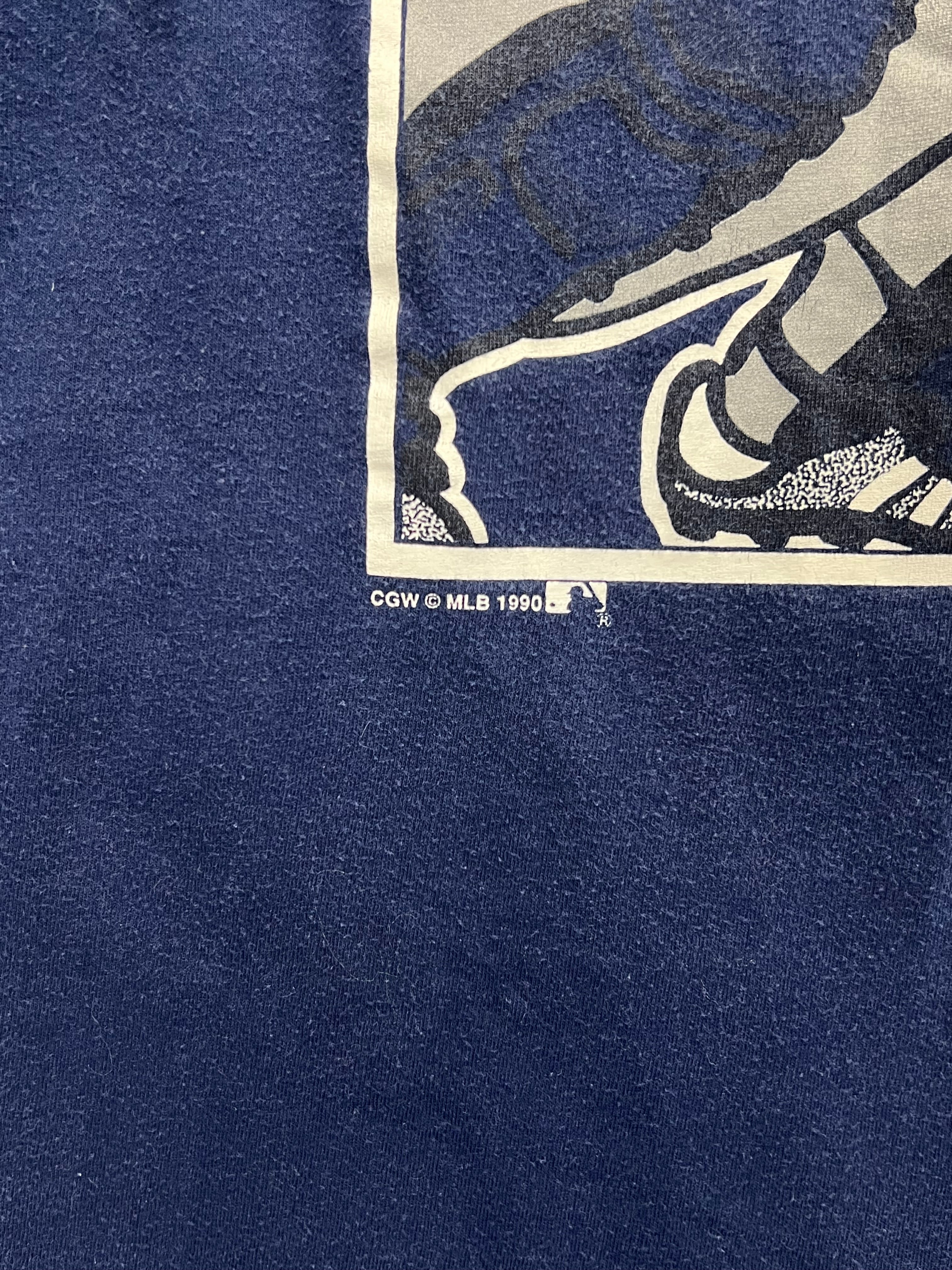1990 New York Yankees MLB Catcher T-Shirt - L
