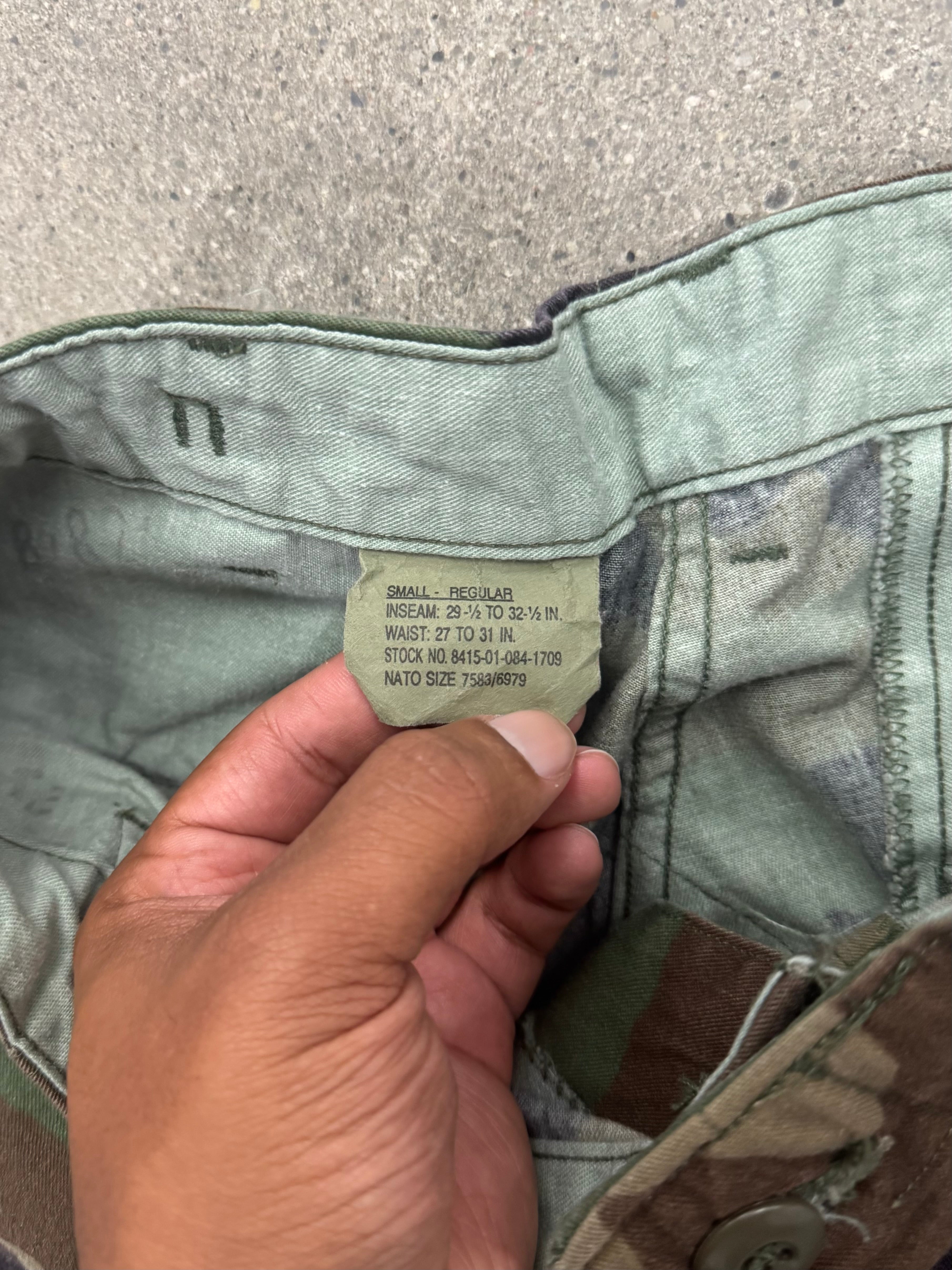 Woodland Camo ARMY Capris - 30”