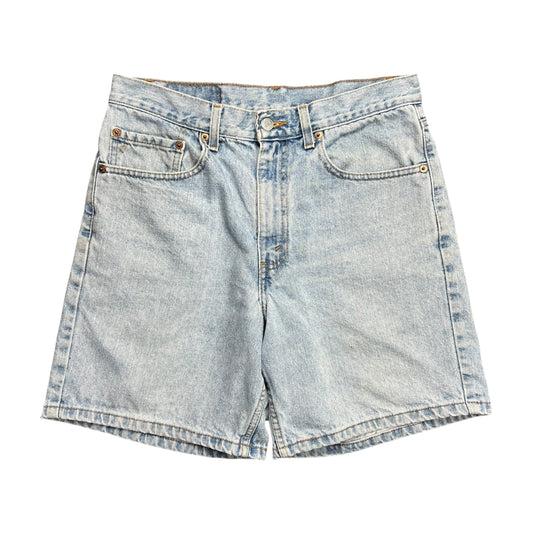 Levi's 550 Light Wash Jean Shorts - 32"